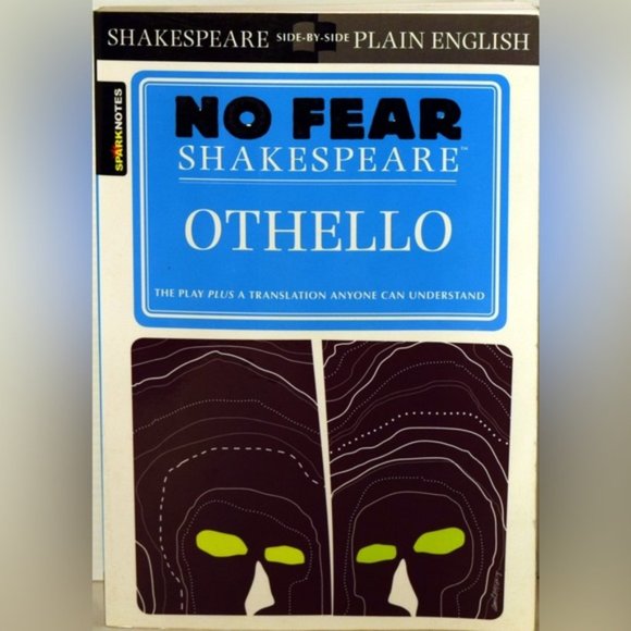 Sparknotes No Fear Shakespeare: Othello Volume 9 (Series #9) Paperback Book - Picture 1 of 7
